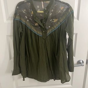 Free People Flowy Top